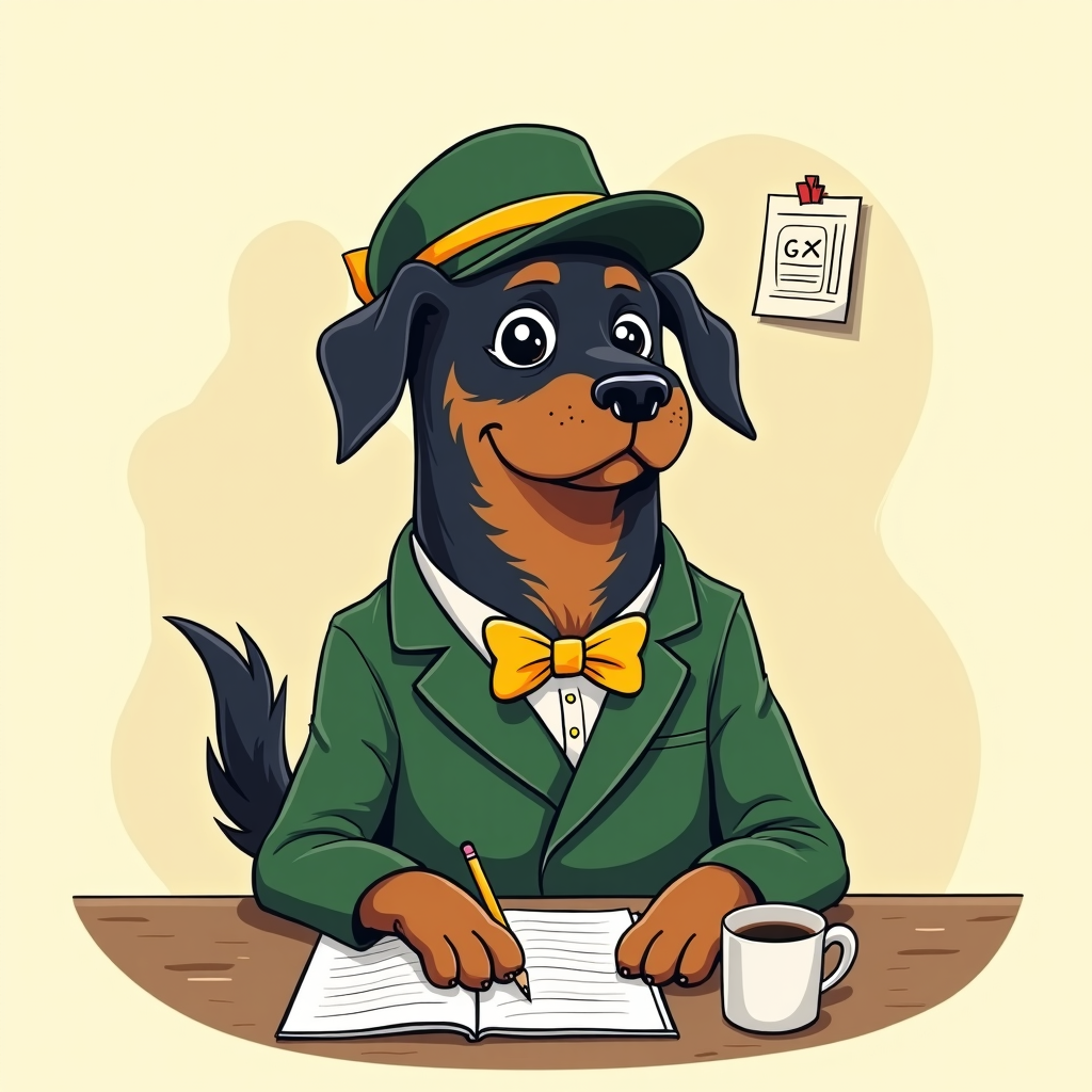 Lucky the Banker study coach mascot